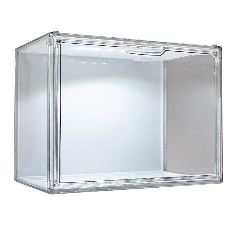 LED Acrylic Handbag Display Box – Lighted Showcase for Luxury Bags 14.2×10.6×9.1in 26ISHM0602 - Image 5