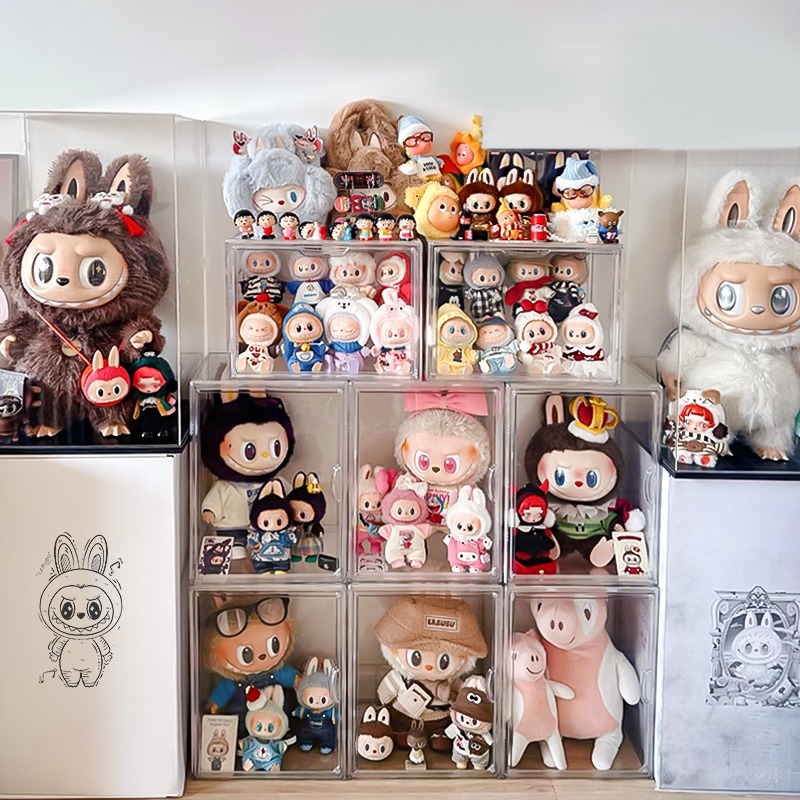 Oversized Acrylic Display Case for Collectible Figures – 15.7×9.8×11.8in & 23.6×13.8×11.8in 25ISHM0603 - Image 8