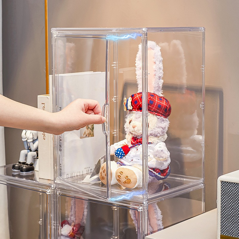 Oversized Acrylic Display Case for Collectible Figures – 15.7×9.8×11.8in & 23.6×13.8×11.8in 25ISHM0603 - Image 4