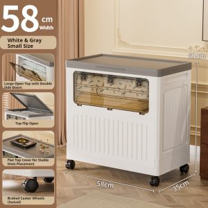 Foldable Large-Capacity Storage Box – Flip-Lid Organizer for Clothing & Toys 25ISHM1003