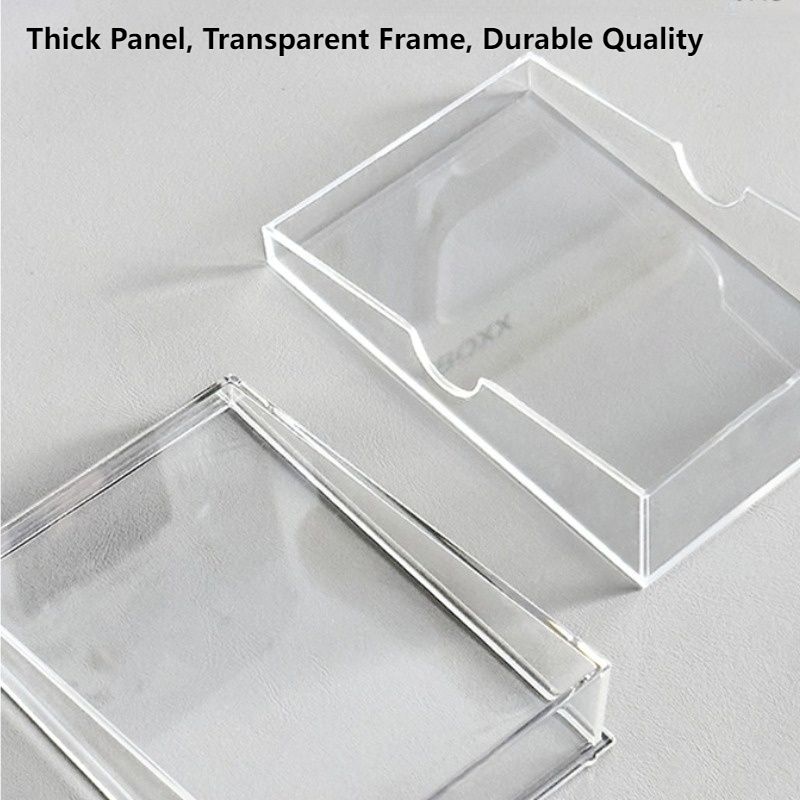 Photocard Display Box – Transparent Acrylic Card Holder for Anime & Art Cards 25ISHM0804
